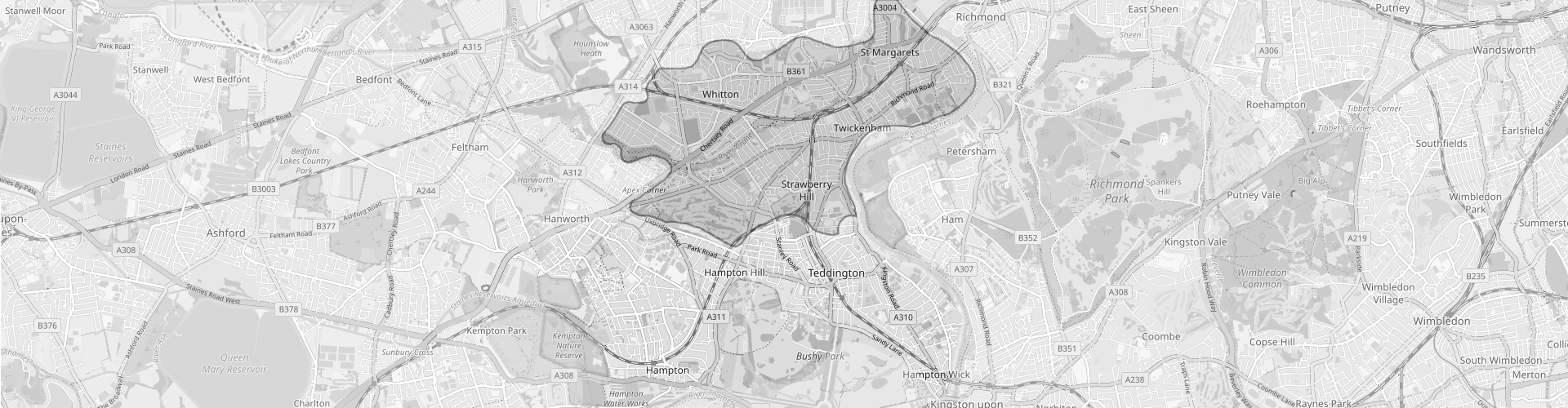 map grey twickenham - Devenports Estate Agents