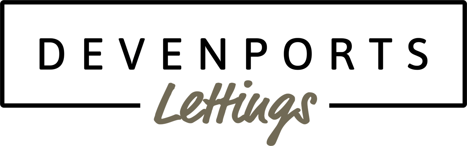 Devenports Lettings Logo